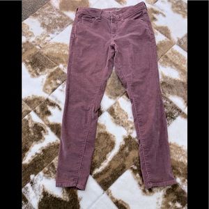 Universal Thread Maeve corduroy skinny mid rise